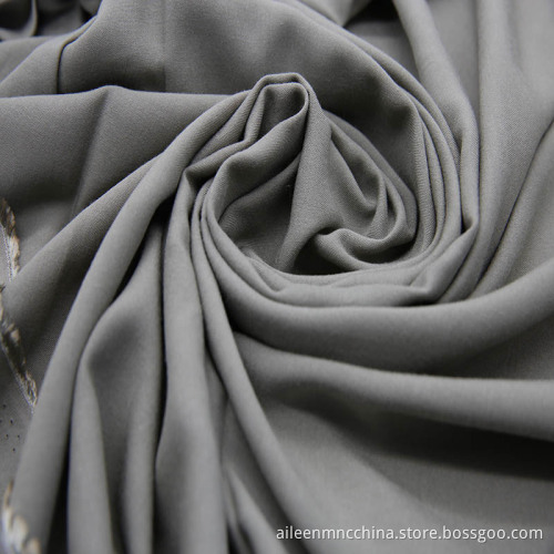100%  rayon plain dyed fabric for dress